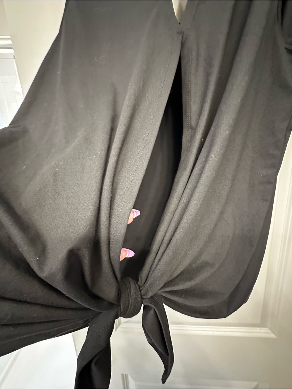 Lane Bryant Black V-Neck Sleeveless Tank - Picture 9 of 9